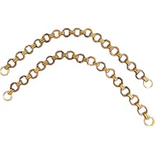 Hobicium Gold Zincir Çanta Askısı – Metal Omuz Askısı Yedek Askı Aparatı – Çapraz ve Omuz Kullanımına Uygun 2liset