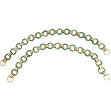 Hobicium Gold Zincir Çanta Askısı – Metal Omuz Askısı Yedek Askı Aparatı – Çapraz ve Omuz Kullanımına Uygun 2liset