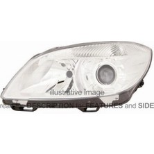 Tyc Skoda Fabia/roomster Ön Far Elektrikli Motorlu Merc Sol 2010- (Oem No:  5J1941017D)