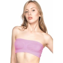 MTM My The Mall Giyim Fuşya Mı Emay 4002 Soft Straplez Büstiyer