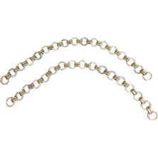 Hobicium Gold Zincir Çanta Askısı – Metal Omuz Askısı Yedek Askı Aparatı – Çapraz ve Omuz Kullanımına Uygun 2liset