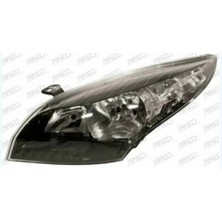 Tyc Renault Megane Ön Far Elektrikli Motorlu Sıyah Sol 2009-  (Oem No:  260602545R)