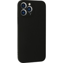Najmaddin Newface Iphone 13 Pro Max Kılıf Nano Içi Kadife Silikon - Siyah