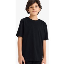 DeFacto Regular Fit Bisiklet Yaka Kısa Kollu Tişört Erkek Çocuk K1687A626SM