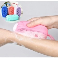 K-Yonlineticaret Süngerli Silikon Banyo Kesesi