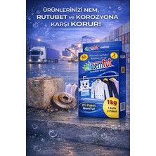Nemtut Lojistik Nem Rutubet Giderici Korozyon Önleyici Koku Giderici 1 Kutu 2 Paket 1 kg