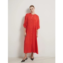 Lc Waikiki Yeni Sezon Bisiklet Yaka Kadın Elbise