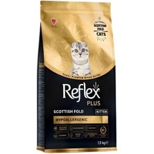 İsmiyle Al Reflex Plus Scottish Fold Hypoallergenic Tavuklu Yavru Kedi Maması 1.5 kg
