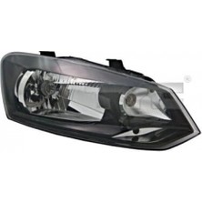 Tyc Volkswagen Polo Ön Far Elektrikli Motorlu Tek Reflektörlü Sağ 2009-  (Oem No:  6R1941016E)