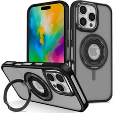 Herşeytrend Joko Iphone 16 Pro Banza Magsafe Standlı Kapak - Siyah