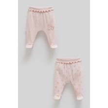 Caramell All Tıme Gırl Ikili Bebek Pantolon - Gül Kurusu - 50-56 cm Gül Kurusu