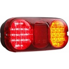Ceray 12V STOP LAMBASI (LEDLİ) (SOKETLİ) (200*92*59 MM) İŞ MAKİNESİ