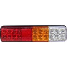 Ceray 12V-24V Stop Lambası (Ledlı) (4 Fonksiyonlu) (223*56*50 Mm) Komatsu Forklift