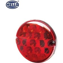 HELLA 12V-24V ARKA SİS LAMBASI KIRMIZI (17 LEDLİ) (95 MM)