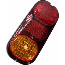 Ceray 24V STOP LAMBASI (LEDLİ) (SOKETLİ) (200*92*59 MM) İŞ MAKİNESİ
