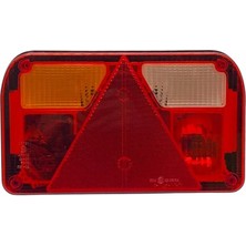 SABA STOP LAMBASI LOHR DORSE (ÜÇGEN REFLEKTÖRLÜ) (250*147 MM) SOL