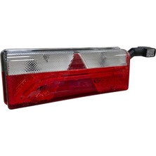 12V-24V STOP LAMBASI (ORTA ŞERİT LED+LED BOYNUZLU) (SOKETLİ) EUROPOINT III DORSE SAĞ