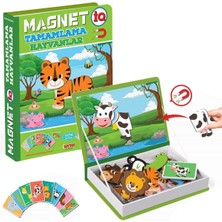 K-Yonlineticaret 1512 Dıytoy, Magnet Tamamlama - Hayvanlar/ +3 Yaş