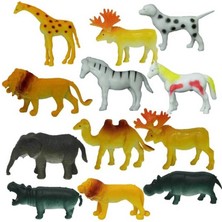 SHC4200 Mey Ithalat® Vahşi Hayvanlar Poşetli Hayvan Oyun Seti