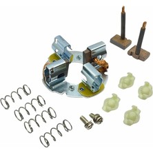 12V Marş Kömür Yuvası Iskra Tipi (4 Kömürlü Set) Erkunt-Hidromek-Jcb-Mf