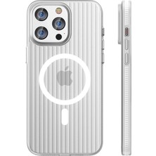 Herşeytrend Joko Iphone 14 Pro Max Line Magsafe Kapak - Beyaz