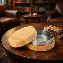 SHC4200 Bambu Kapaklı Küllük