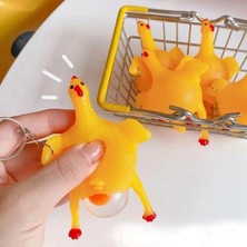 K-Yonlineticaret Yumurtlayan Eğlenceli Tavuk Anahtarlık