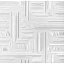 Eps Stropiyer, Tavan Kaplama, Çizgi Desen, 50X50 Cm, 10 mm (1ADET=0.25 M2)