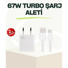 K-Yonlineticaret 67 Watt Güçlü Çift Turbo Şarj Aleti iPhone 13 14 15 Pro Max Uyumlu