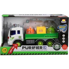 SHC4200 Mey Ithalat® 13078 Sun-Yfn 1:16 Geri̇ Dönüşüm Kamyonlari Işikli