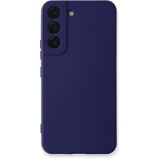 Najmaddin Newface Samsung Galaxy S23 Kılıf Nano Içi Kadife Silikon - Mor