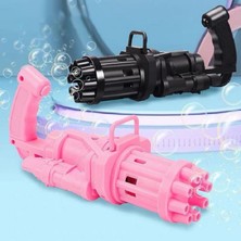 Kuzey Oyuncak 2 Adet Pembe Siyah Çoklu Köpük Atan Köpük Tabancası Vıp Bubbles Gun Pilli Baloncuk Tabancası 20X7 cm