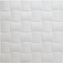 Eps Stropiyer, Tavan Kaplama, Hasır Desen, 50X50 Cm, 10 mm (1ADET=0.25 M2)