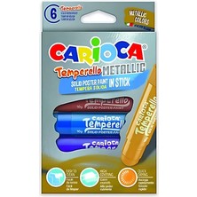 LTG Nova Mey Ithalat® Temperello Stıck Poster Boyama Kalemi Metalik 6’lı