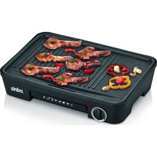 Sinbo SBG-7120 Elektrikli Izgara Geniş Pişirme Yüzeyi ve Kolay Temizlenebilir Özellikler