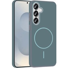 Herşeytrend Joko Samsung Galaxy S25 Broş Magsafe Kapak - Turkuaz