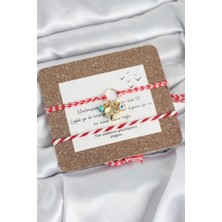 Efe Avm Marteniçka Bileklik 2'li Kalp ve Nazalı Model - Lisinya