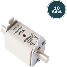 Derko NH00 160A 500V Bıçaklı Sigorta 10 Adet
