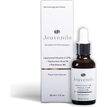 Velora Jeuvenile Canlandırıcı Aydınlatıcı Liposomal Vitamin C Yüzde On Yedi Serumu 30 ml Vitamin C 17 Yüzde Face Serum 30 ml