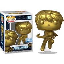 Funko Solo Leveling Sung Jinwoo (Gold) Pop With Protector Anime Of The Year