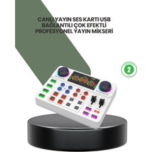 K-Yonlineticaret Podcast Karaoke ve Sosyal Medya Yayınları Için Ses Kartı
