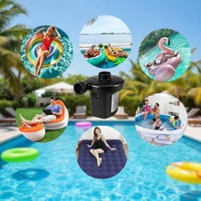 Efe Avm Taşınabilir Elektrikli Hava Kompresörü - Şişme Yatak ve Lastik Şişirme Pompası, Vakumlu Poşet Aparatlı ( Lisinya )