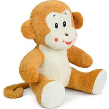 Velora Ofis Hediyesi 20-25 cm Figürlü Pelüş Ayıcık, 20 Cm,sevgiliye Hediye,ayı,peluş,plush Toys,ofis Hediyesi,renkli Ayıcık (Maymun)