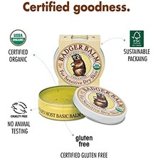 Velora Badger Unscented Hassas Ciltler Için Nemlendirici Balm 56G