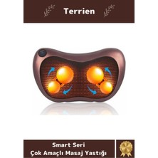 Terrien Smart Seri Arabada Evde Kullanılabilen Çok Amaçlı Özel Seri Rahatlatıcı Portatif Masaj Yastığı