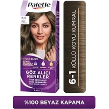 Velora Yoğun Göz Alıcı Renkler 6-1 Küllü Koyu Kumral 50 ml