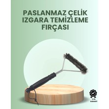 K-Yonlineticaret Barbekü ve Mangal Için Tel Izgara Temizleyici Fırça