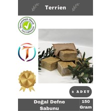 Terrien Özel Üretim %100 Doğal Organik El Yapımı Güzel Kokulu El Yüz Saç Vücut Cilt Defne Sabunu