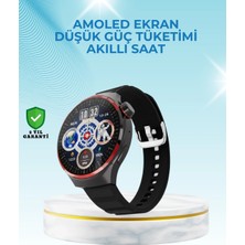 Glowify Store Nfc Destekli Akıllı Saat Amoled Ekranlı Şık Tasarım