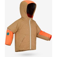 Wedze Çocuk Kayak Montu - 1/5 Yaş - Desenli - 500 Toddler